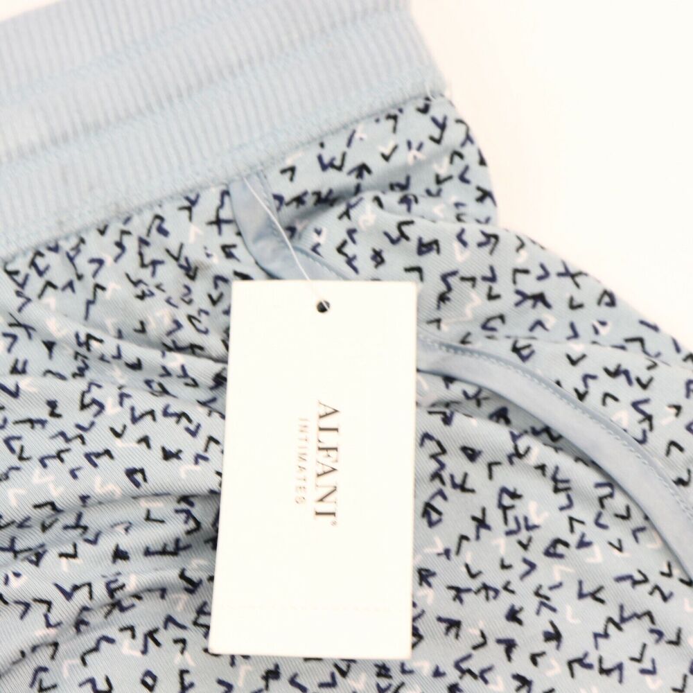 Alfani Ultra Soft Satin-Trimmed Pajama Shorts, Large - Picture 5 of 10
